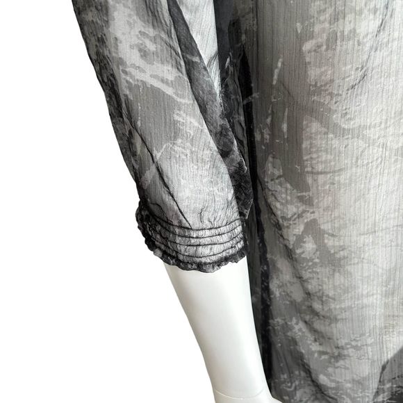 Tonia Debellis embellished tie die tunic S - Picture 2 of 4